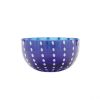 Vetro Colorato Zafferano | Bowl Vetro Perle Set 2 Pezzi Blu