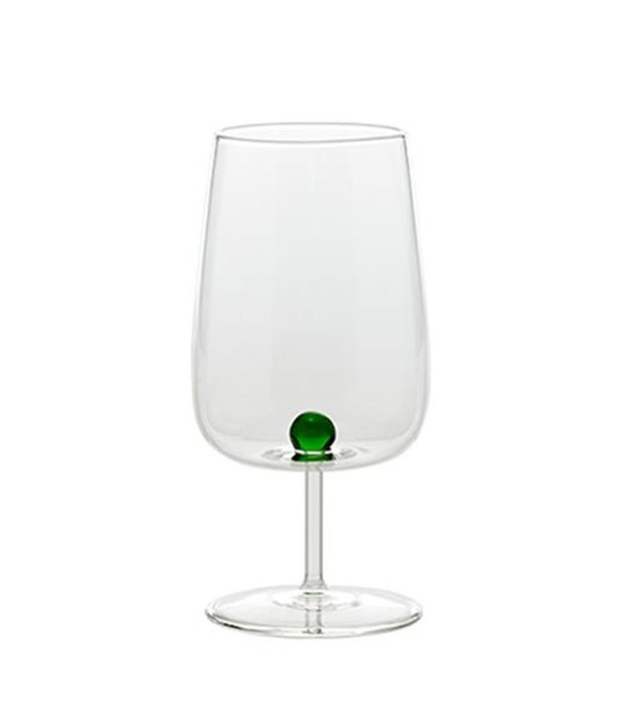 Vetro Colorato Zafferano | Calice Vetro Borosilicato Bilia Set 6 Pezzi Verde