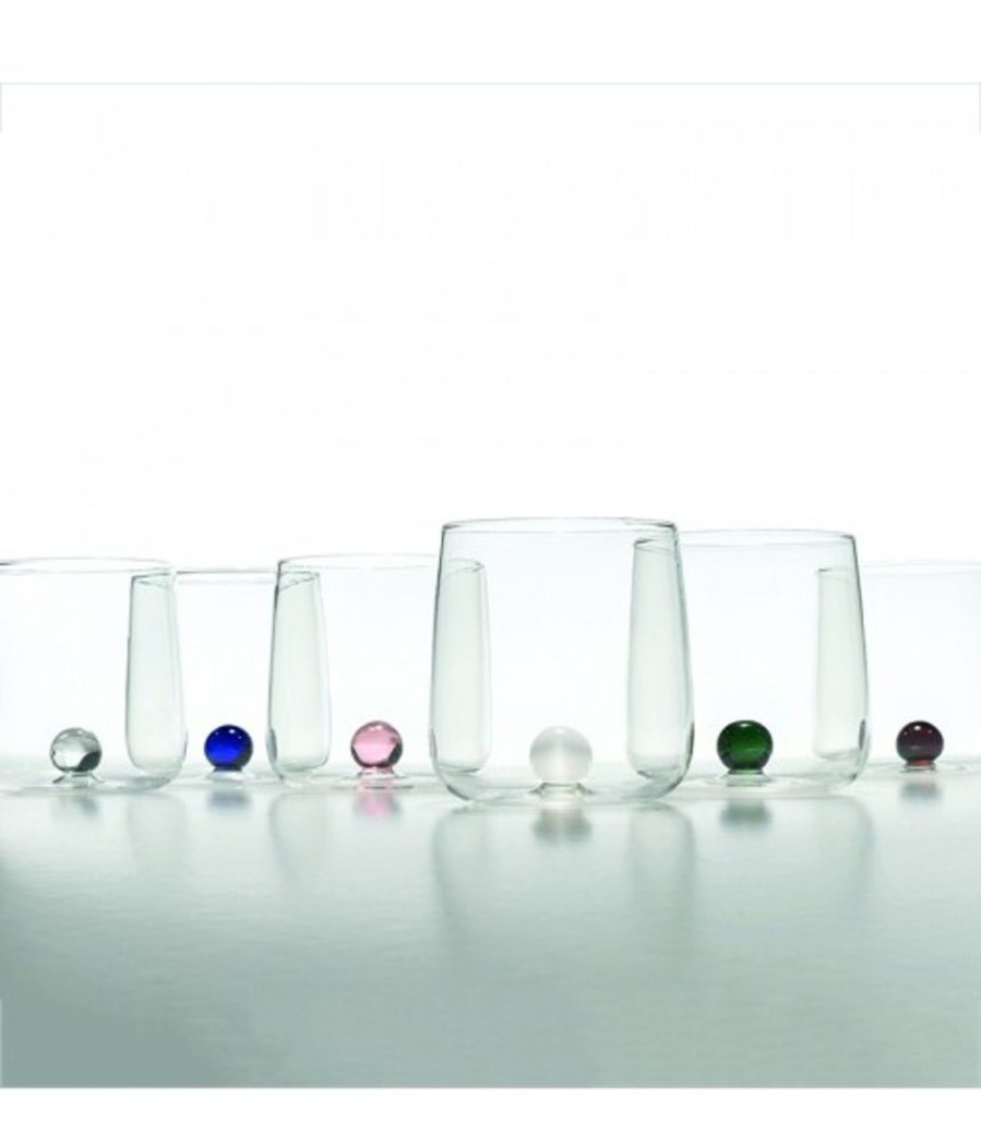 Vetro Colorato Zafferano | Bicchiere Vetro Borosilicato Bilia Set 6 Pezzi Ambra