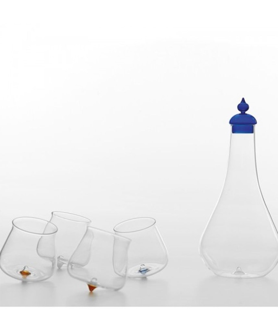 Vetro Colorato Zafferano | Pirolo Tumbler Piccolo Vetro Borosilicato Set 6 Pezzi Nero