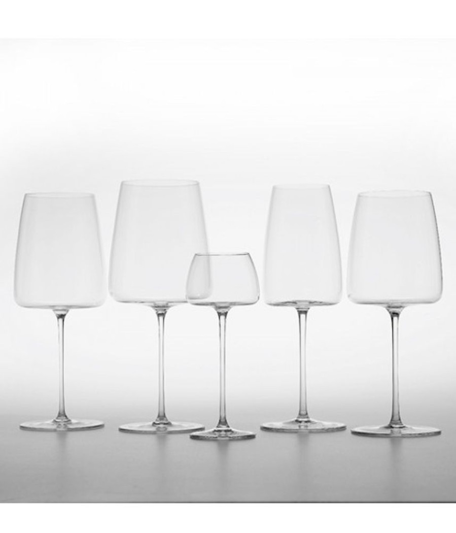 Degustazione Zafferano | Calice Vini Rossi Importanti Ultralight - Set 2 Pezzi Trasparente