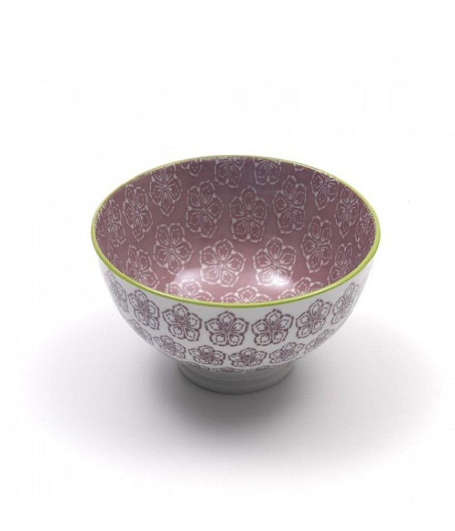 Mix And Match Zafferano | Bowl Media Porcellana Tue Antico Set 6 Pezzi Rosa