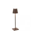 Lampade Zafferano | Lampada Da Tavolo Poldina Pro Micro Corten