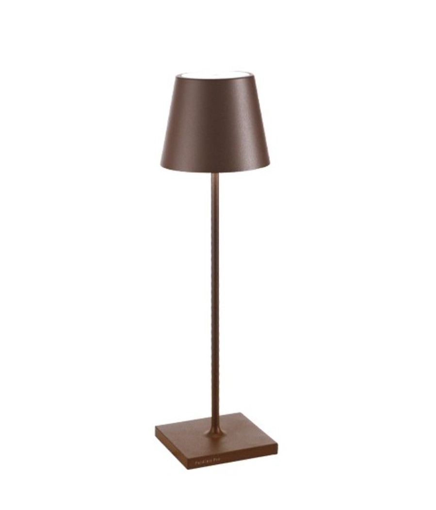 Lampade Zafferano | Lampada Da Tavolo Poldina Pro Corten