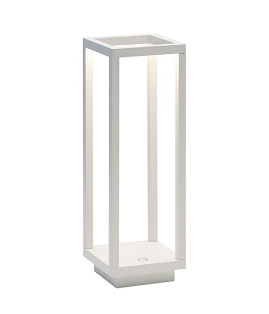 Lampade Zafferano | Lampada Da Tavolo Home Pro Bianco