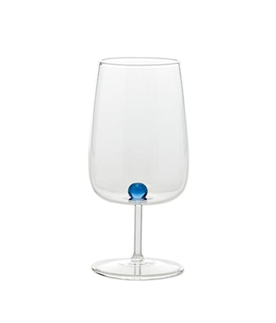 Vetro Colorato Zafferano | Calice Vetro Borosilicato Bilia Set 6 Pezzi Blu