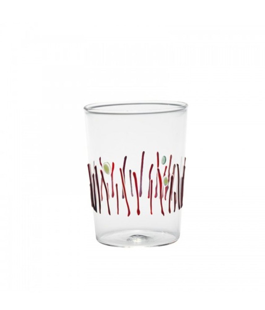 Vetro Colorato Zafferano | Bicchiere Vetro Borosilicato 4 Stagioni - Set 4 Pezzi Assortiti