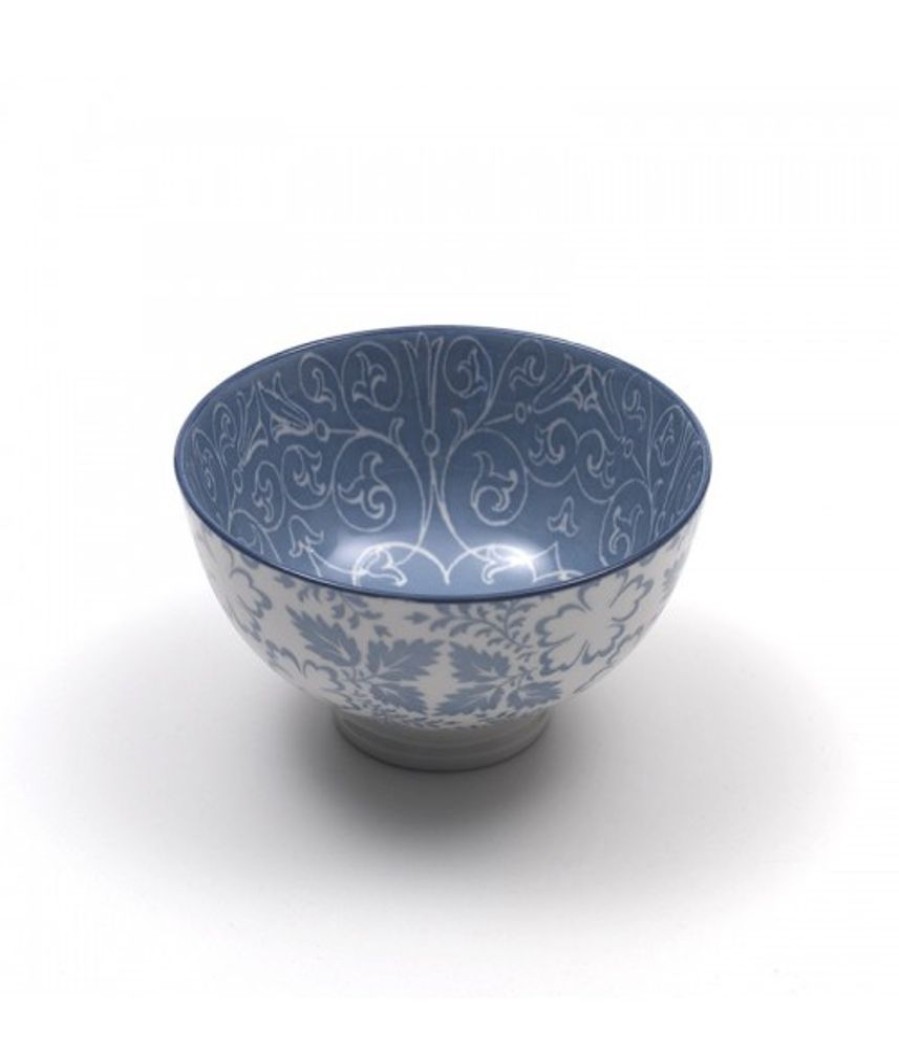 Mix And Match Zafferano | Bowl Media Porcellana Tue Set 6 Pezzi Turchese