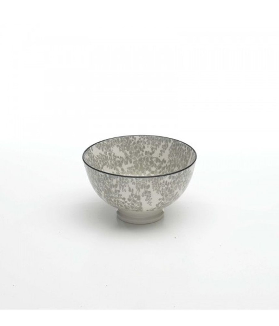 Mix And Match Zafferano | Bowl Piccola Porcellana Tue Set 6 Pezzi Grigio