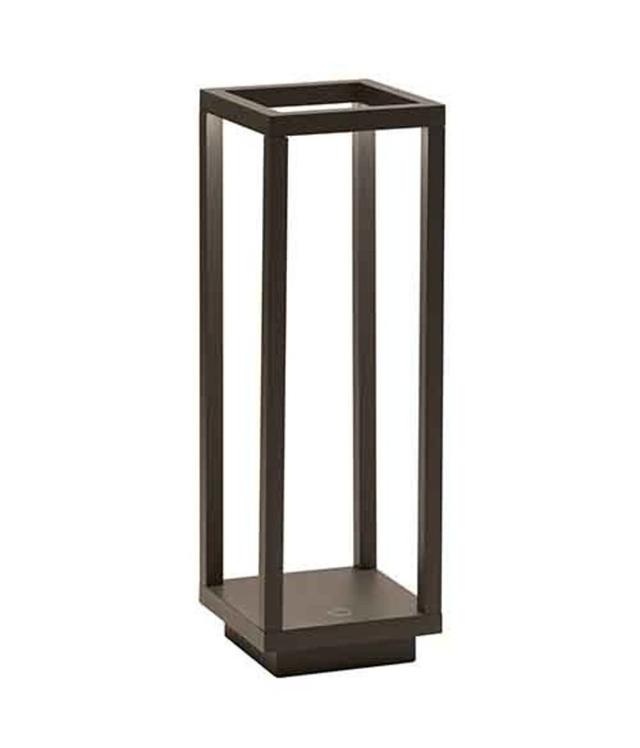 Lampade Zafferano | Lampada Da Tavolo Home Pro Corten